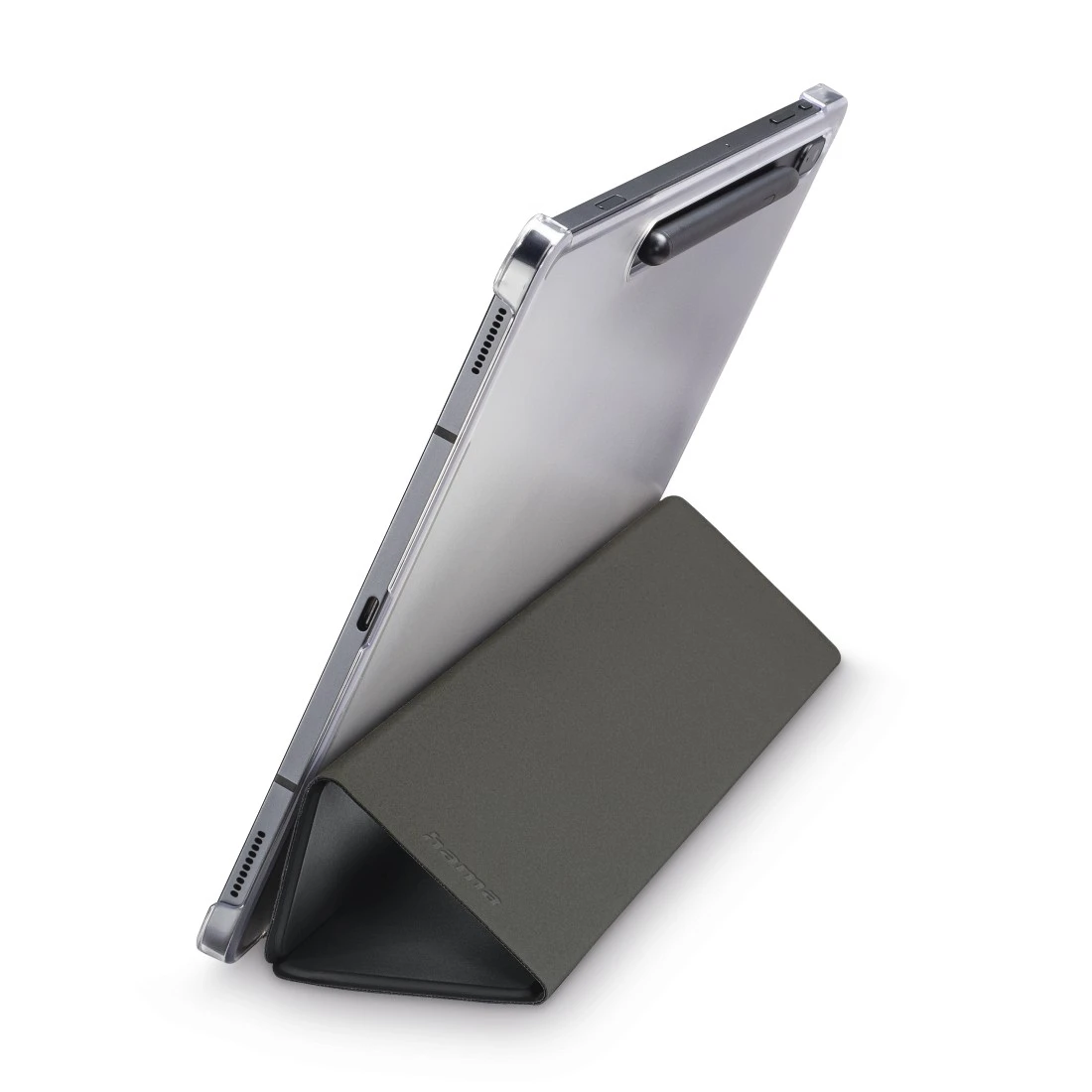 Hama Fold Clear Tablet Case for 11&quot; Samsung Galaxy Tab S7/S8 - Black | 483393 from Hama - DID Electrical