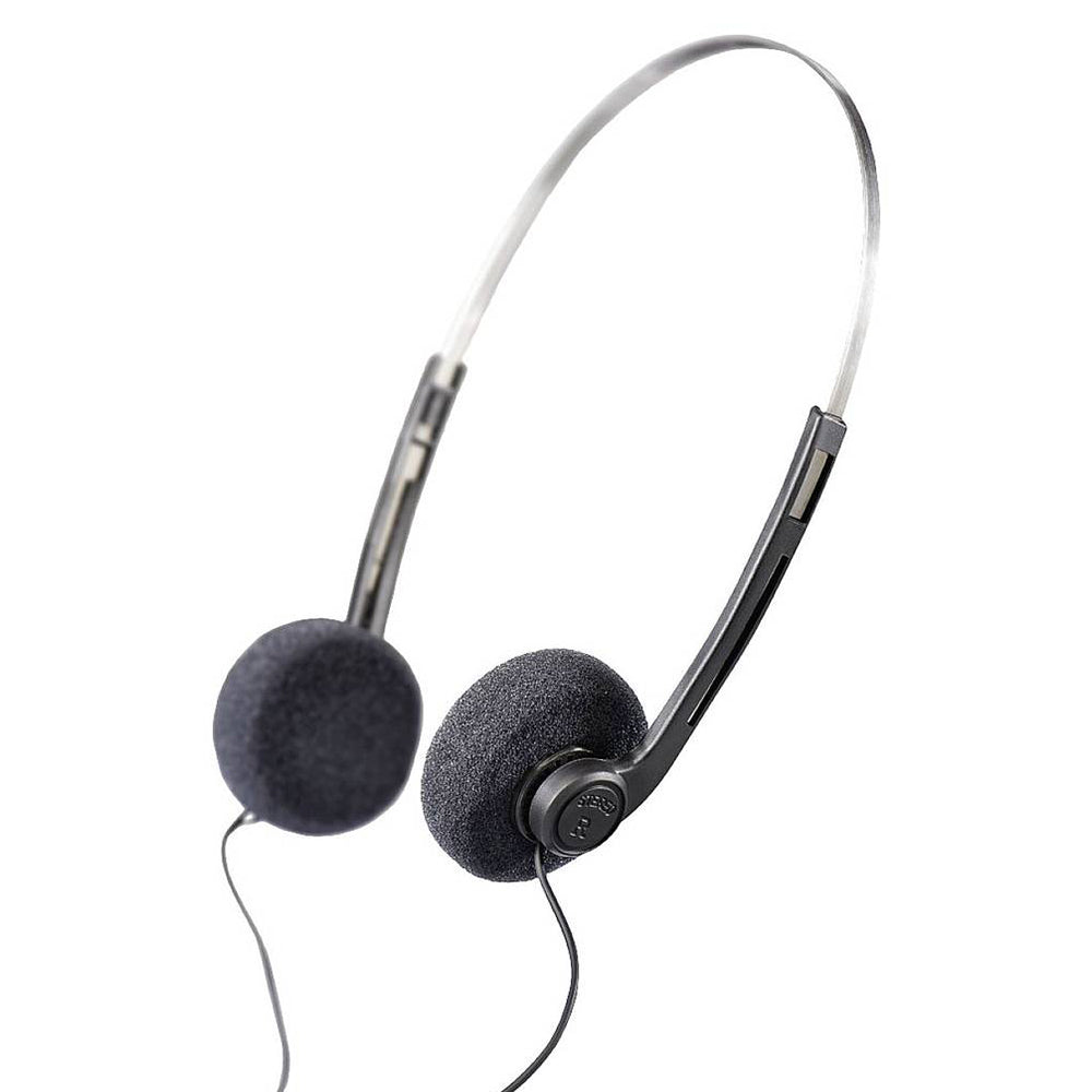 Hama Slight Over-Ear Wired Headphones - Black & Silver | 483607 from Hama - DID Electrical