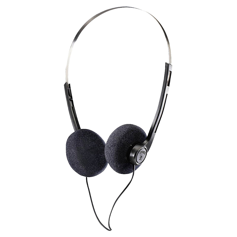Hama Slight Over-Ear Wired Headphones - Black & Silver | 483607 from Hama - DID Electrical