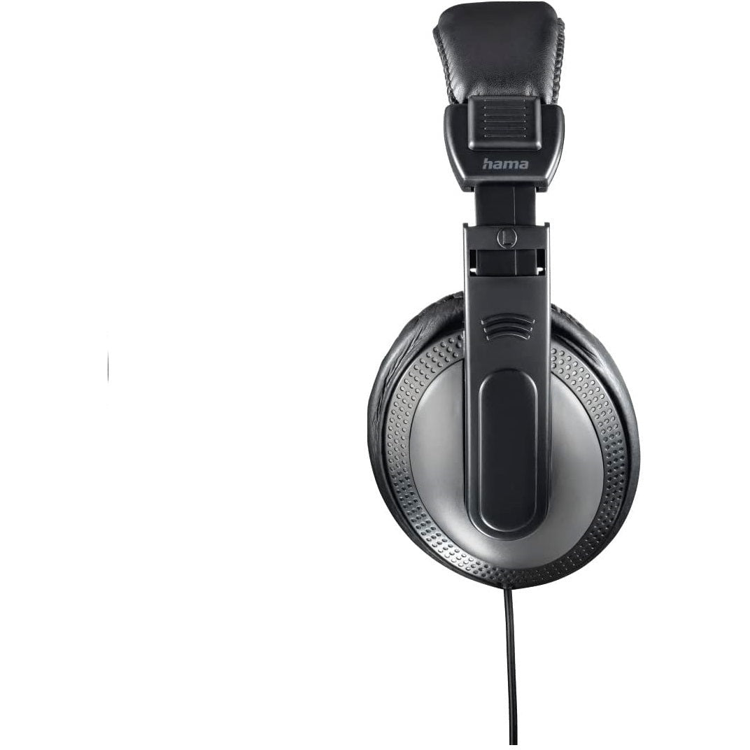 Hama Audio Shell 2M Wired Stereo Circum-Ear Headset - Black | 483652 from Hama - DID Electrical