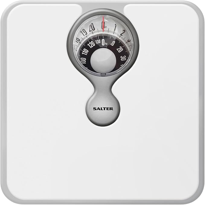 Salter Mechanical Bathroom Scale - White | 484 from Salter - DID Electrical