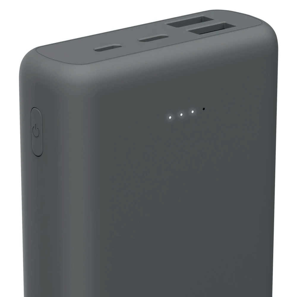 Hama Supreme 20HD 20000mAh USB-C &amp; USB-A Power Bank - Grey | 486653 from Hama - DID Electrical