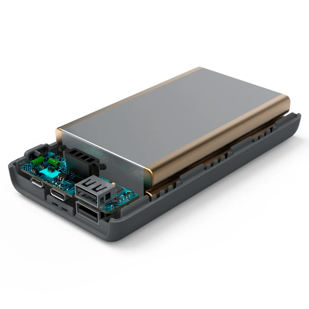 Hama Supreme 20HD 20000mAh USB-C &amp; USB-A Power Bank - Grey | 486653 from Hama - DID Electrical