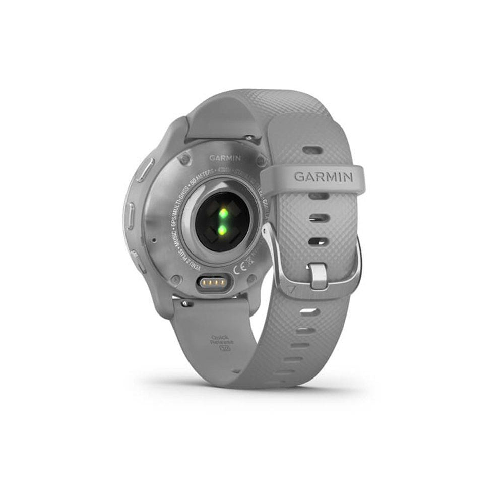 Garmin Venu 2 Plus Bluetooth Smart Watch - Powder Grey &amp; Silver | 49-GAR-010-02496-10 from Garmin - DID Electrical