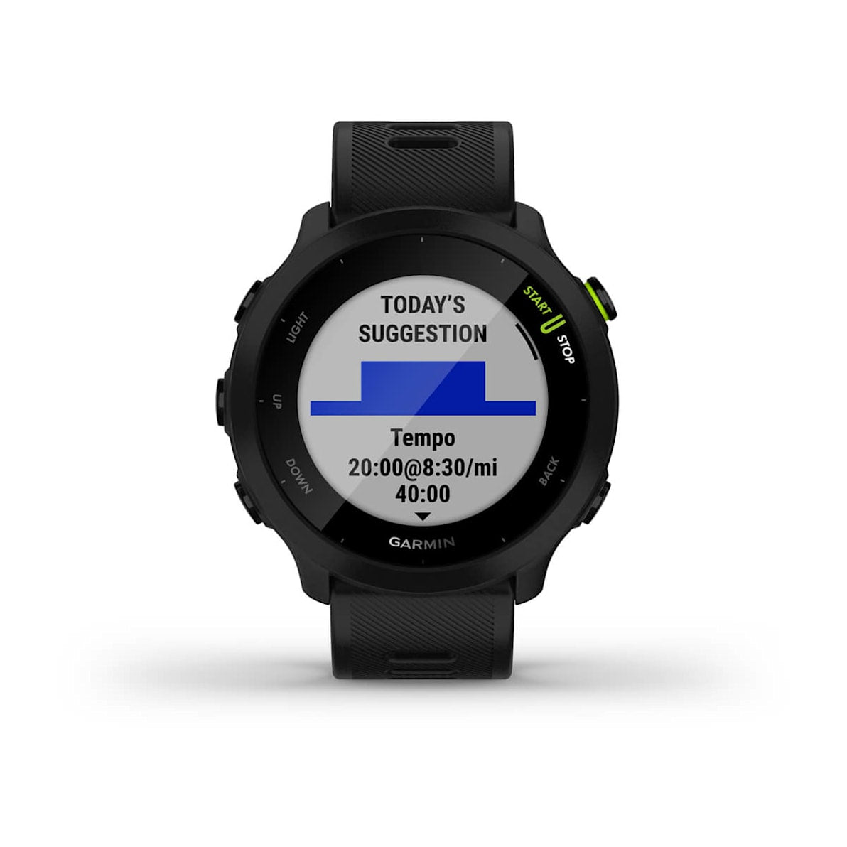 Garmin Forerunner 55 42MM Smart Watch - Black | 49-GAR-010-02562-14