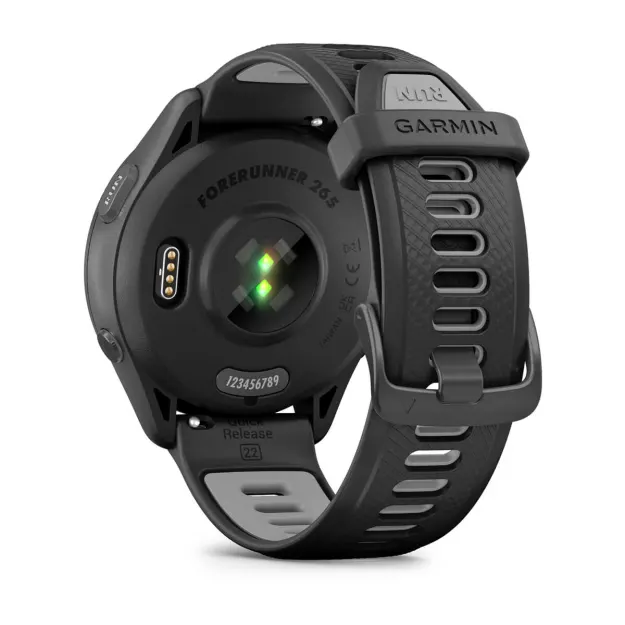 Garmin Forerunner 265 Running Smartwatch - Black/Powder Gray | 49-GAR-010-02810-10 from Garmin - DID Electrical