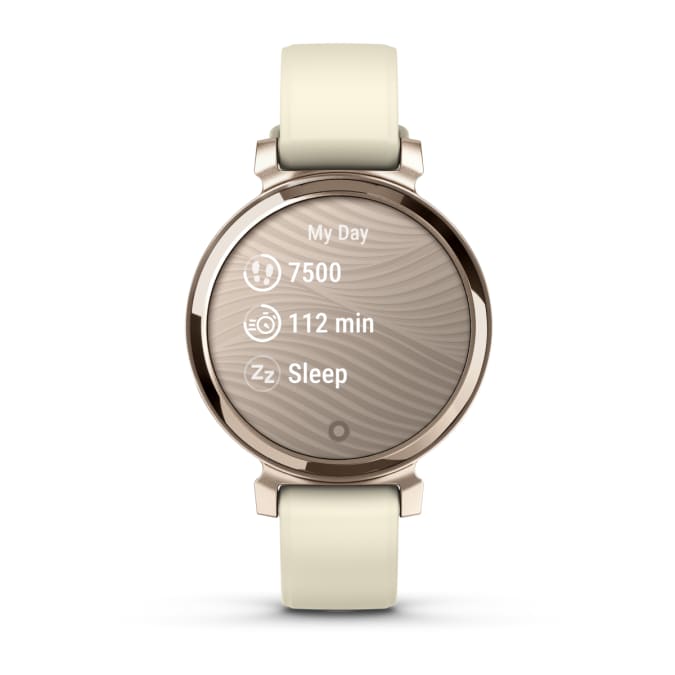 Garmin Lily 2 Sport Bluetooth Smart Watch - Cream Gold | 49-GAR-010-02839-00 from Garmin - DID Electrical