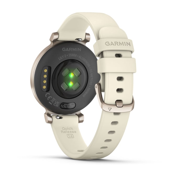 Garmin Lily 2 Sport Bluetooth Smart Watch - Cream Gold | 49-GAR-010-02839-00 from Garmin - DID Electrical