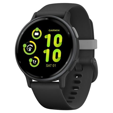 Garmin Vivoactive 5 42MM Smart Watch - Slate & Black | 49-GAR-010-02862-10