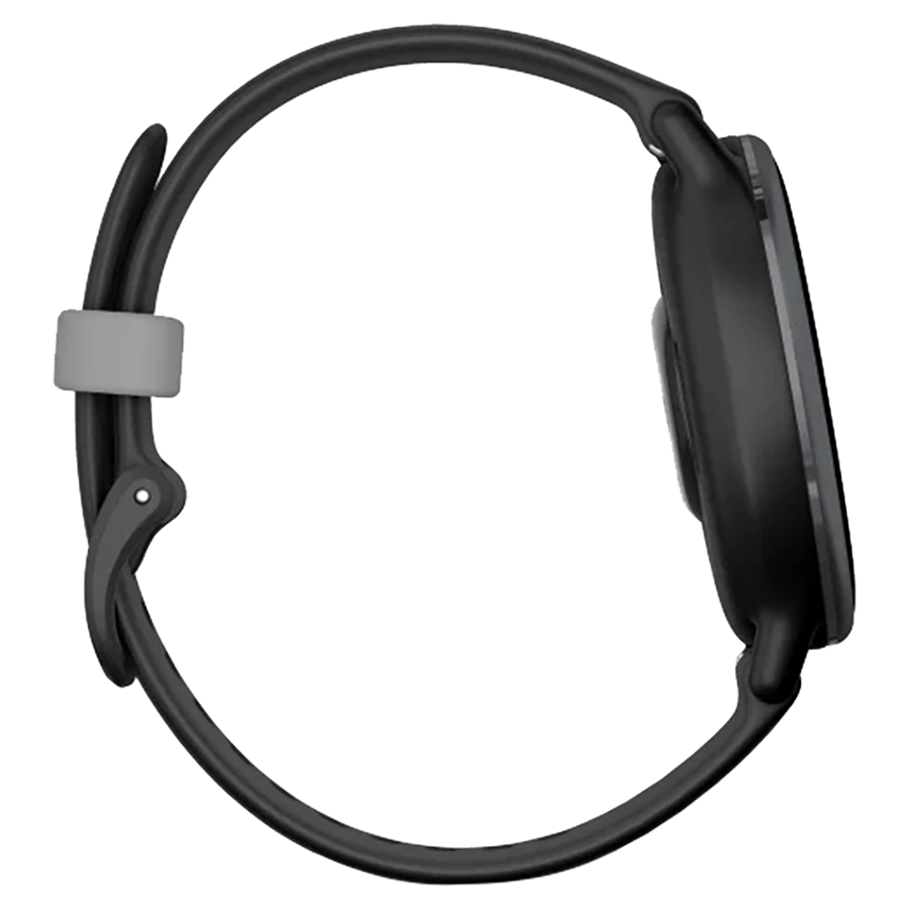 Garmin Vivoactive 5 Aluminium Bezel Silicone Band - Slate & Black | 49-GAR-010-02862-10 from Garmin - DID Electrical