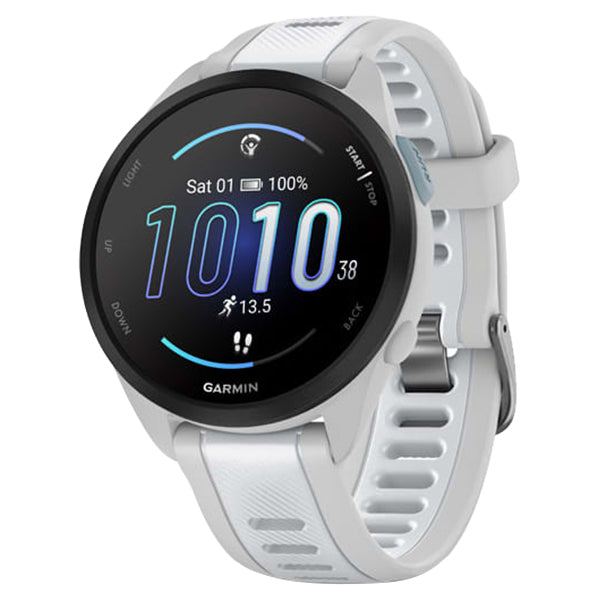 Garmin Forerunner 165 Smart Watch - Mist Grey &amp; Whitestone | 49-GAR-010-02863-21 from Garmin - DID Electrical