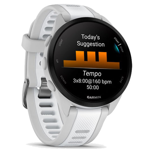 Garmin Forerunner 165 Smart Watch - Mist Grey & Whitestone | 49-GAR-010-02863-21 from Garmin - DID Electrical