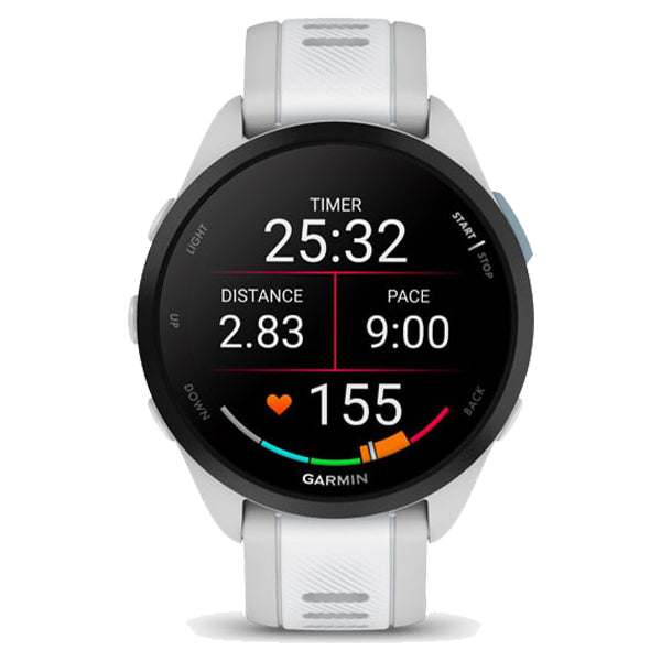 Garmin Forerunner 165 Smart Watch - Mist Grey &amp; Whitestone | 49-GAR-010-02863-21 from Garmin - DID Electrical