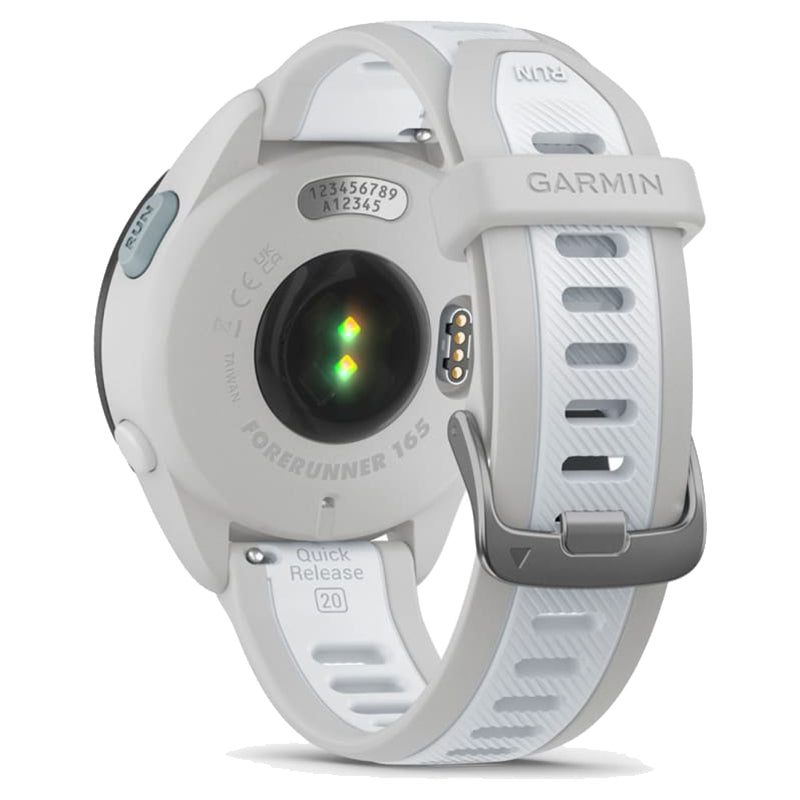 Garmin Forerunner 165 Smart Watch - Mist Grey & Whitestone | 49-GAR-010-02863-21 from Garmin - DID Electrical
