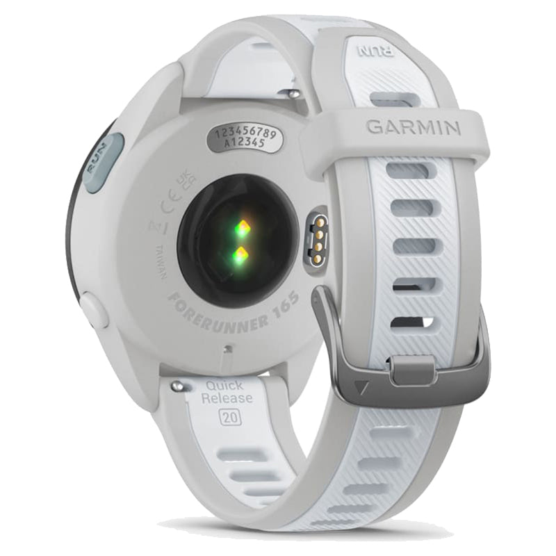 Garmin Forerunner 165 Smart Watch - Mist Grey &amp; Whitestone | 49-GAR-010-02863-21 from Garmin - DID Electrical
