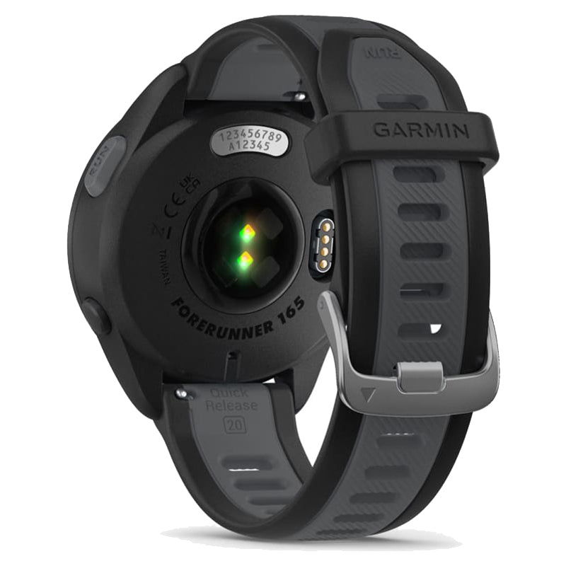 Garmin Forerunner 165 Music Smart Watch - Black & Slate Grey | 49-GAR-010-02863-30 from Garmin - DID Electrical
