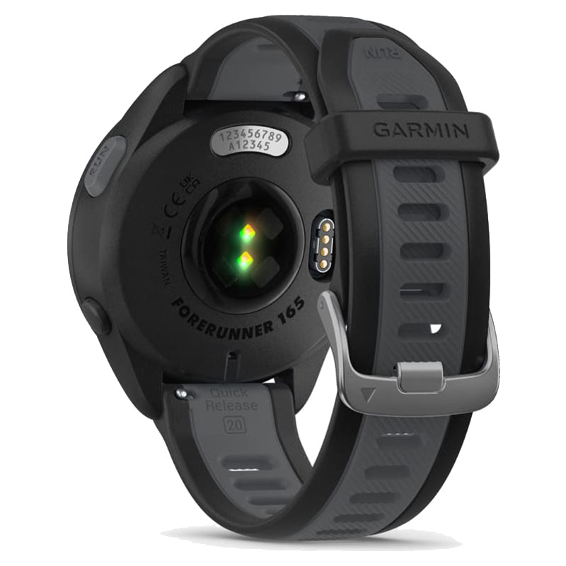 Garmin Forerunner 165 Music Smart Watch - Black &amp; Slate Grey | 49-GAR-010-02863-30 from Garmin - DID Electrical