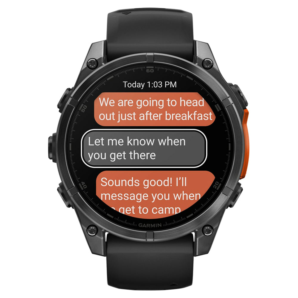 Garmin Fenix 8 47MM Smart Watch - Slate Grey & Black | 49-GAR-010-02904-00 from Garmin - DID Electrical