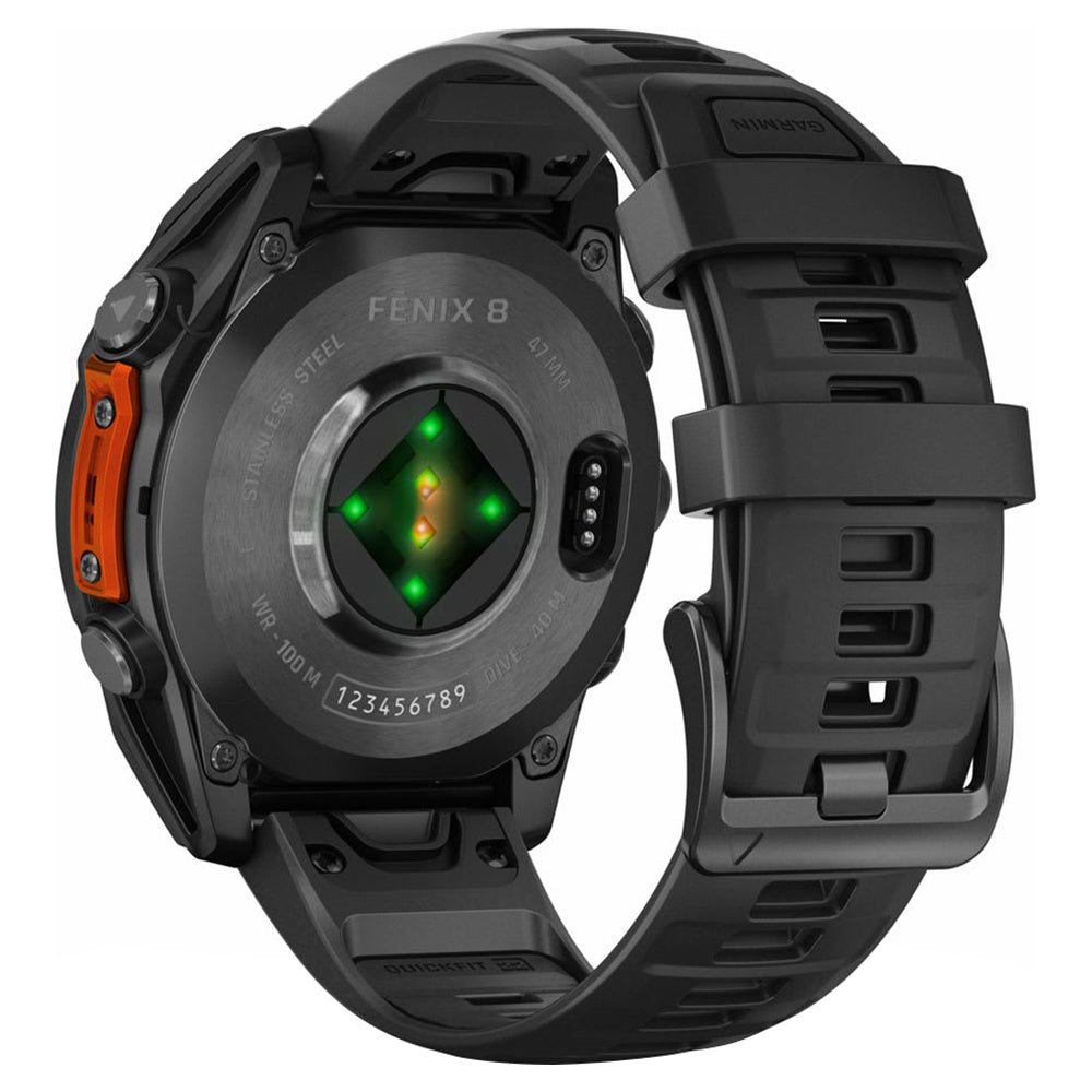 Garmin Fenix 8 47MM Smart Watch - Slate Grey & Black | 49-GAR-010-02904-00 from Garmin - DID Electrical