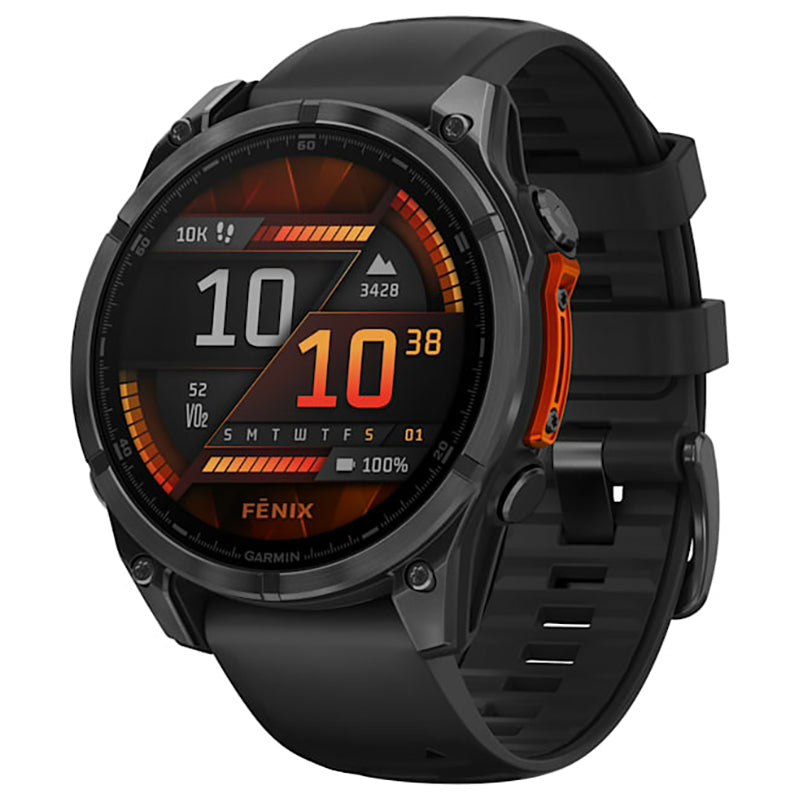 Garmin Fenix 8 47MM Smart Watch - Slate Grey & Black | 49-GAR-010-02904-00 from Garmin - DID Electrical