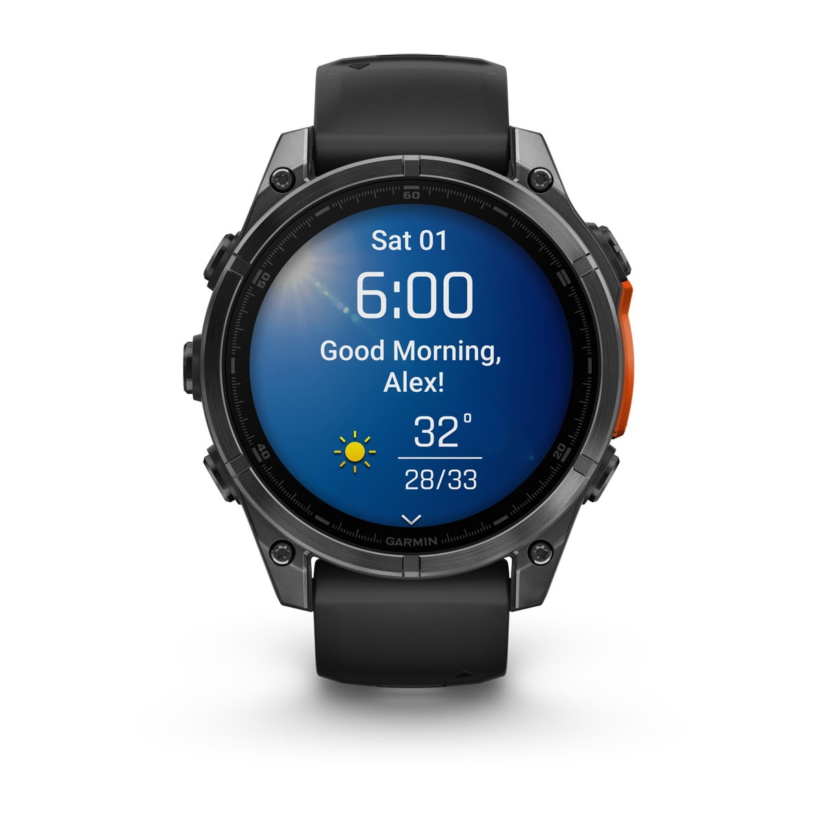 Garmin Fenix 8 47MM Smart Watch - Slate Grey &amp; Black | 49-GAR-010-02904-00 from Garmin - DID Electrical