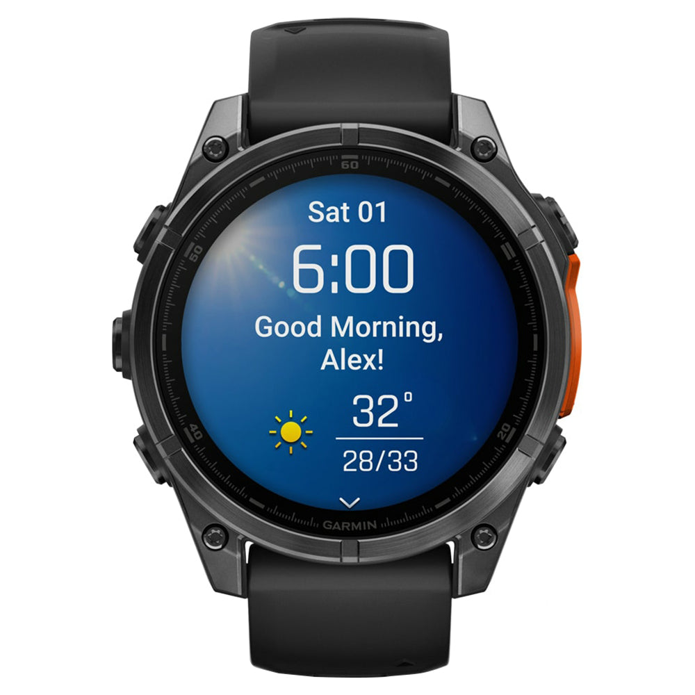 Garmin Fenix 8 47MM Smart Watch - Slate Grey & Black | 49-GAR-010-02904-00 from Garmin - DID Electrical