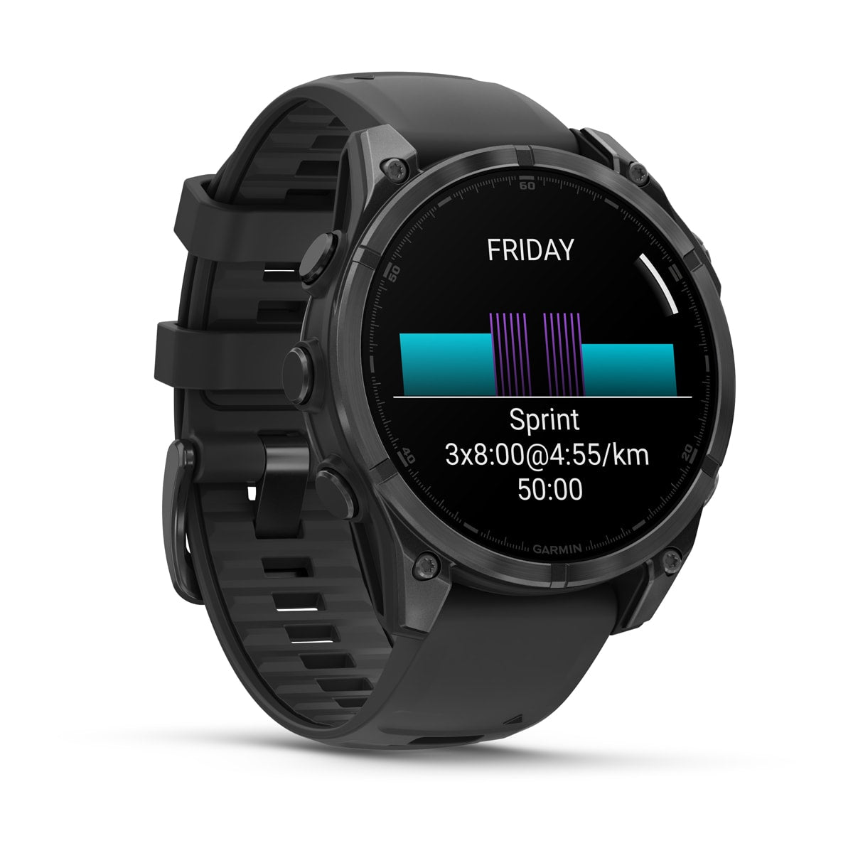 Garmin Fenix 8 47MM Smart Watch - Slate Grey &amp; Black | 49-GAR-010-02904-00 from Garmin - DID Electrical