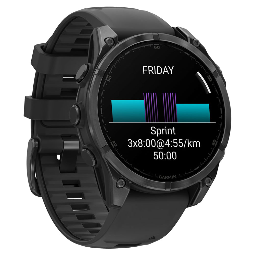 Garmin Fenix 8 47MM Smart Watch - Slate Grey & Black | 49-GAR-010-02904-00 from Garmin - DID Electrical