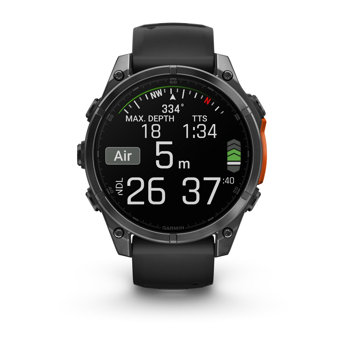Garmin Fenix 8 47MM Smart Watch - Slate Grey &amp; Black | 49-GAR-010-02904-00 from Garmin - DID Electrical