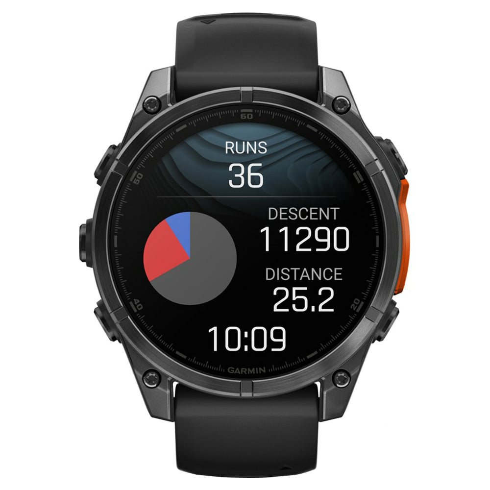 Garmin Fenix 8 47MM Smart Watch - Slate Grey & Black | 49-GAR-010-02904-00 from Garmin - DID Electrical