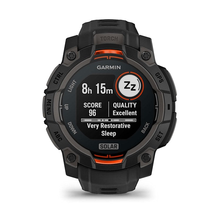 Garmin Instinct 3 45MM Solar Smart Watch - Black | 49-GAR-010-02934-00 from Garmin - DID Electrical