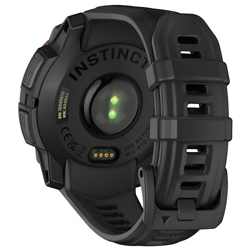 Garmin Instinct 3 45MM Solar Smart Watch - Black | 49-GAR-010-02934-00 from Garmin - DID Electrical