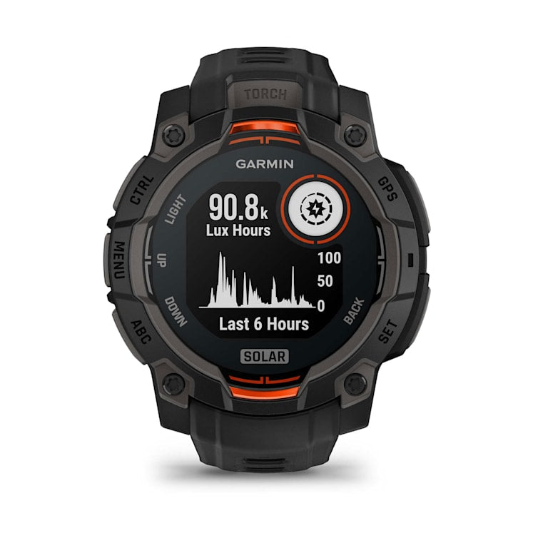 Garmin Instinct 3 45MM Solar Smart Watch - Black | 49-GAR-010-02934-00 from Garmin - DID Electrical