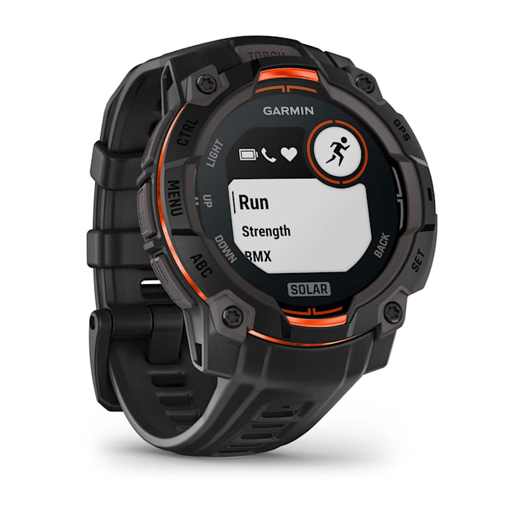 Garmin Instinct 3 45MM Solar Smart Watch - Black | 49-GAR-010-02934-00 from Garmin - DID Electrical