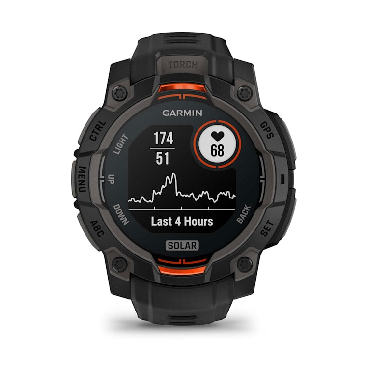 Garmin Instinct 3 45MM Solar Smart Watch - Black | 49-GAR-010-02934-00 from Garmin - DID Electrical