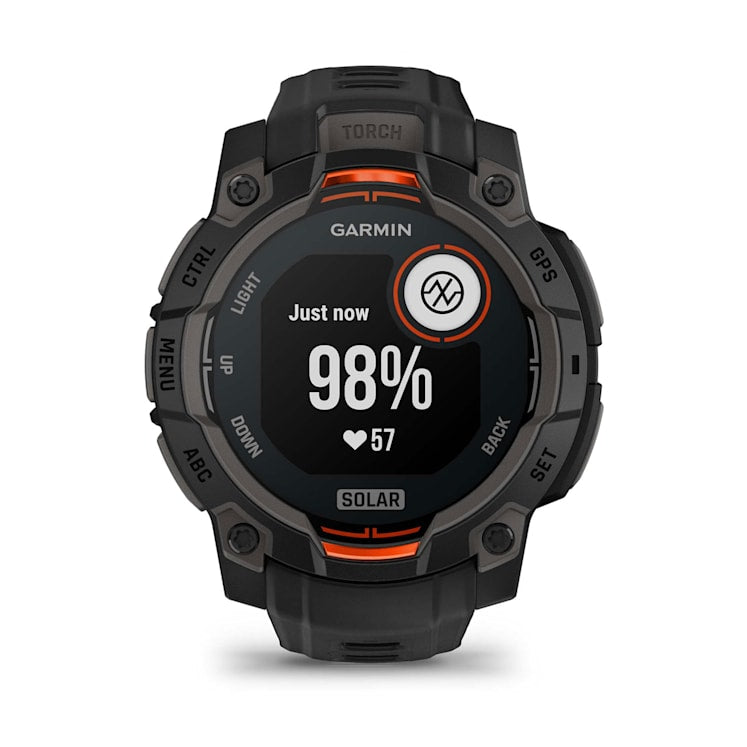 Garmin Instinct 3 45MM Solar Smart Watch - Black | 49-GAR-010-02934-00 from Garmin - DID Electrical