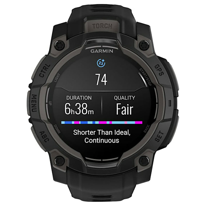 Garmin Instinct 3 45MM Smart Watch - Black | 49-GAR-010-02936-00 from Garmin - DID Electrical