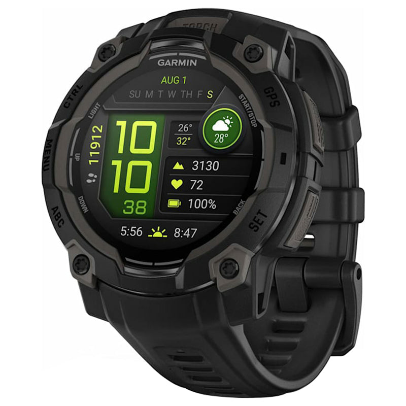 Garmin Instinct 3 45MM Smart Watch - Black | 49-GAR-010-02936-00 from Garmin - DID Electrical