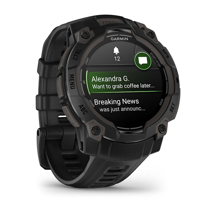 Garmin Instinct 3 45MM Smart Watch - Black | 49-GAR-010-02936-00 from Garmin - DID Electrical