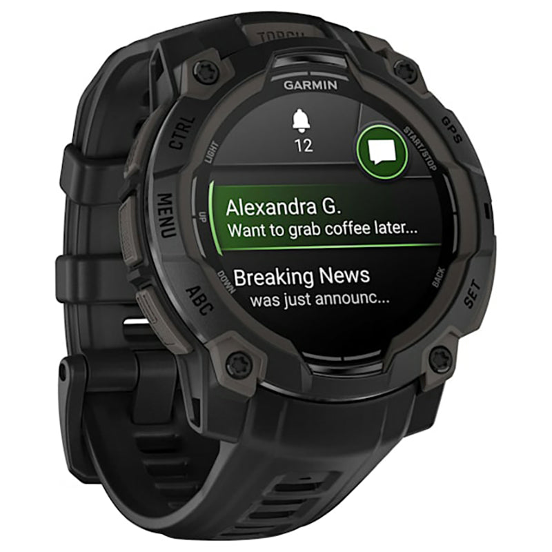 Garmin Instinct 3 45MM Smart Watch - Black | 49-GAR-010-02936-00 from Garmin - DID Electrical