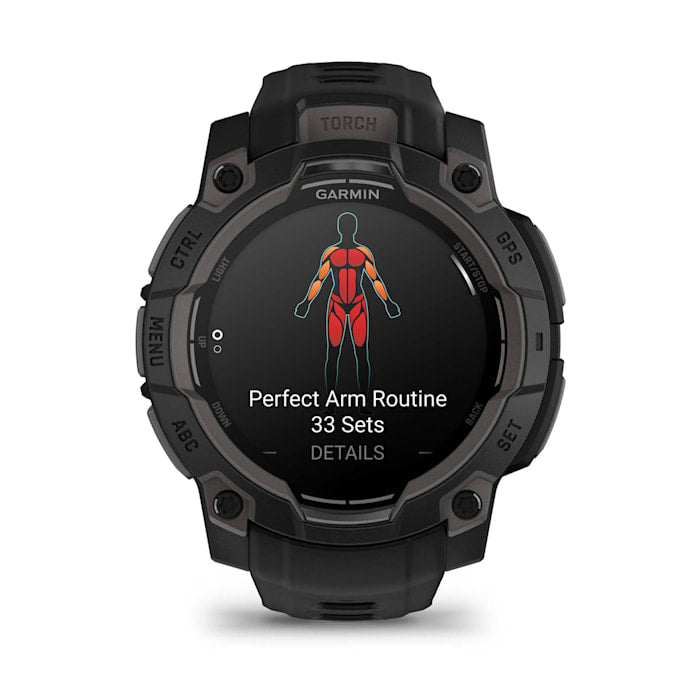 Garmin Instinct 3 45MM Smart Watch - Black | 49-GAR-010-02936-00 from Garmin - DID Electrical