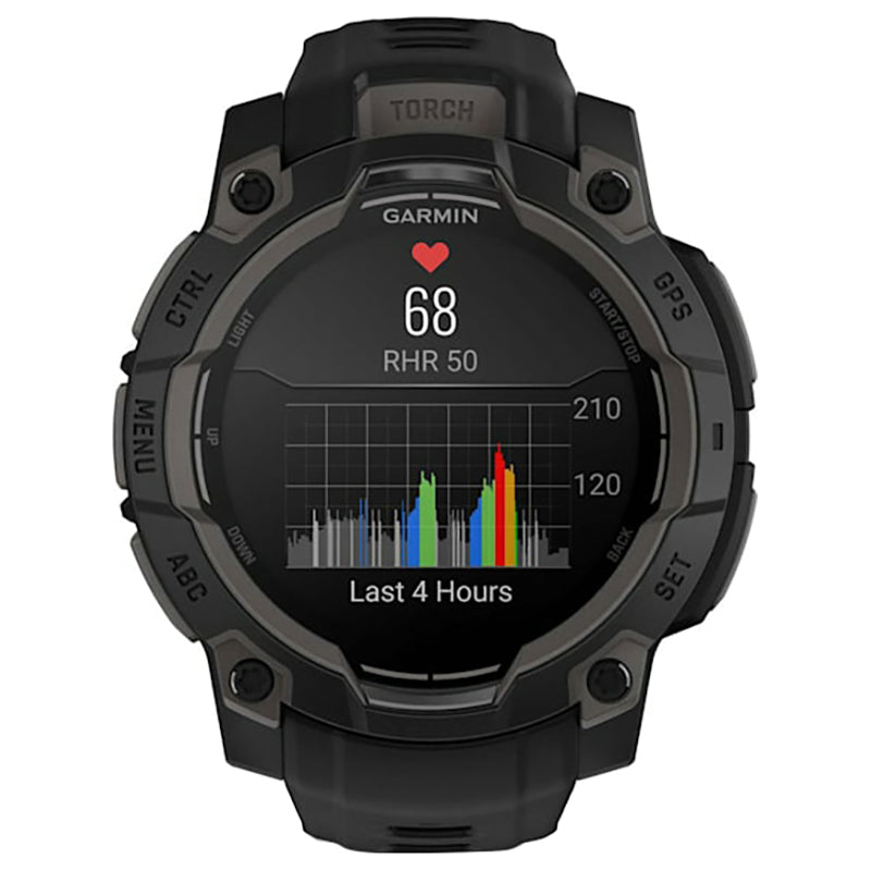Garmin Instinct 3 45MM Smart Watch - Black | 49-GAR-010-02936-00 from Garmin - DID Electrical