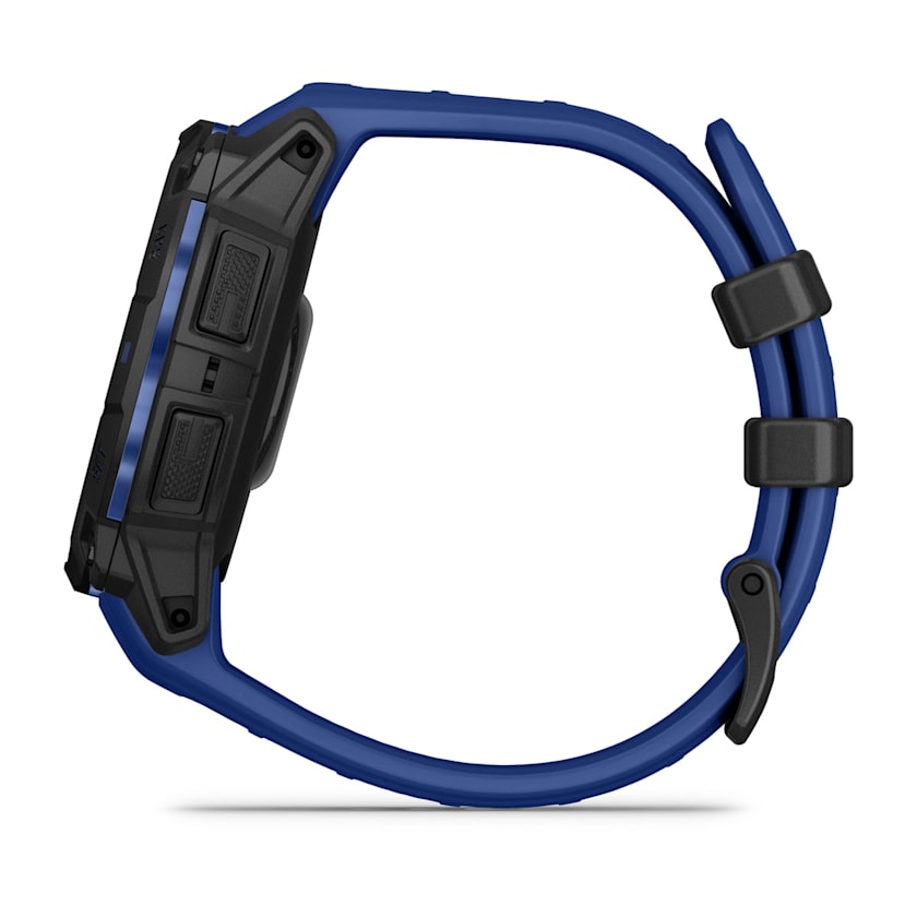 Garmin Instinct 3 45MM Smart Watch with Bolt Blue and Black Band - Black | 49-GAR-010-02936-03 from Garmin - DID Electrical