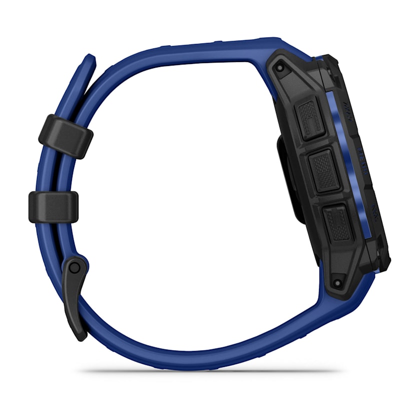 Garmin Instinct 3 45MM Smart Watch with Bolt Blue and Black Band - Black | 49-GAR-010-02936-03 from Garmin - DID Electrical