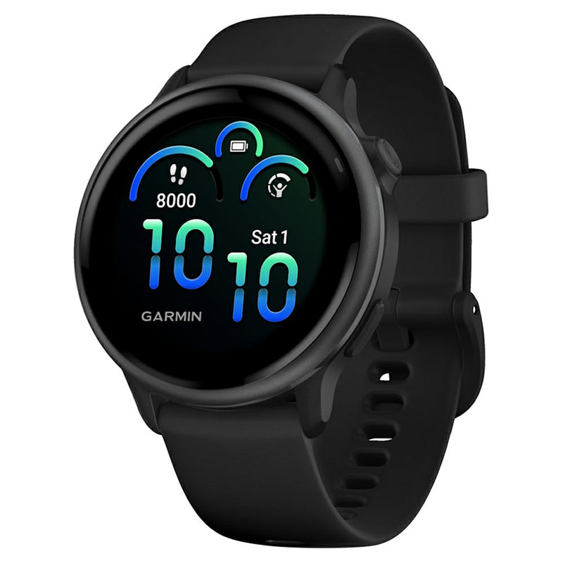Garmin Vivoactive 6 Smart Watch with Black Band - Slate | 49-GAR-010-02985-00 from Garmin - DID Electrical
