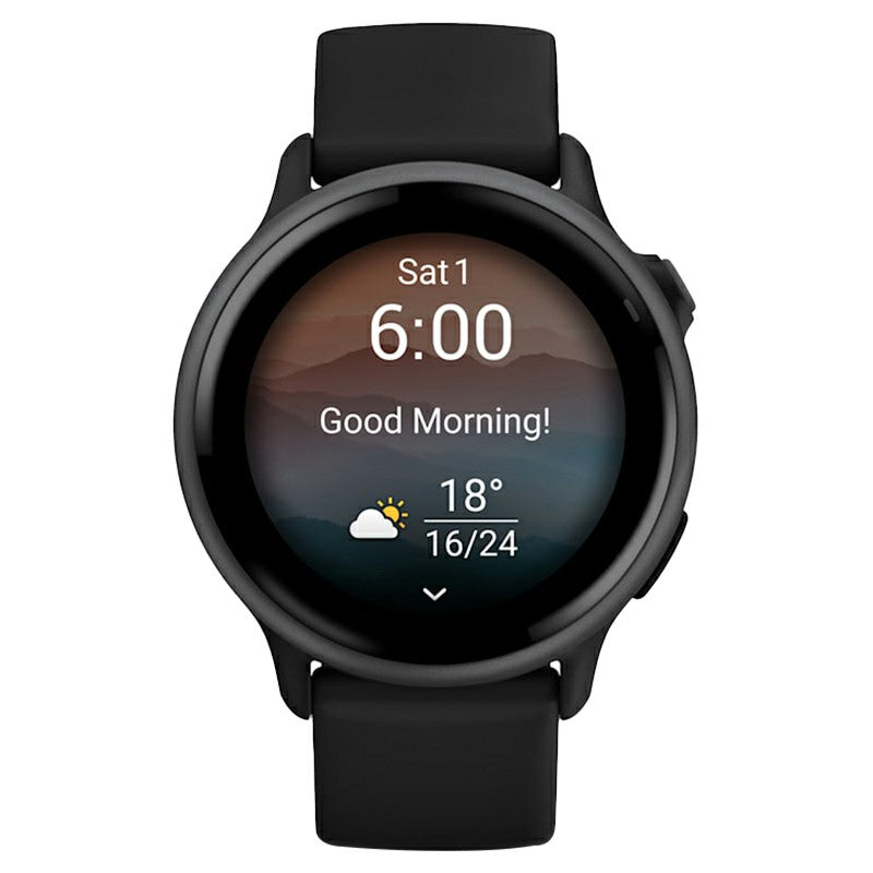 Garmin Vivoactive 6 Smart Watch with Black Band - Slate | 49-GAR-010-02985-00 from Garmin - DID Electrical