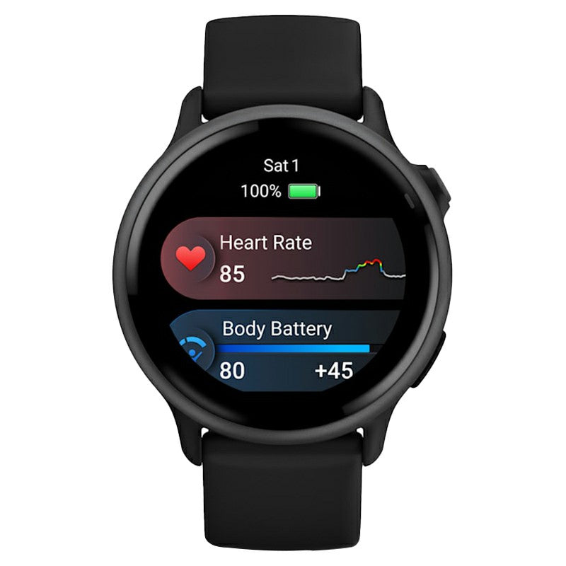 Garmin Vivoactive 6 Smart Watch with Black Band - Slate | 49-GAR-010-02985-00 from Garmin - DID Electrical