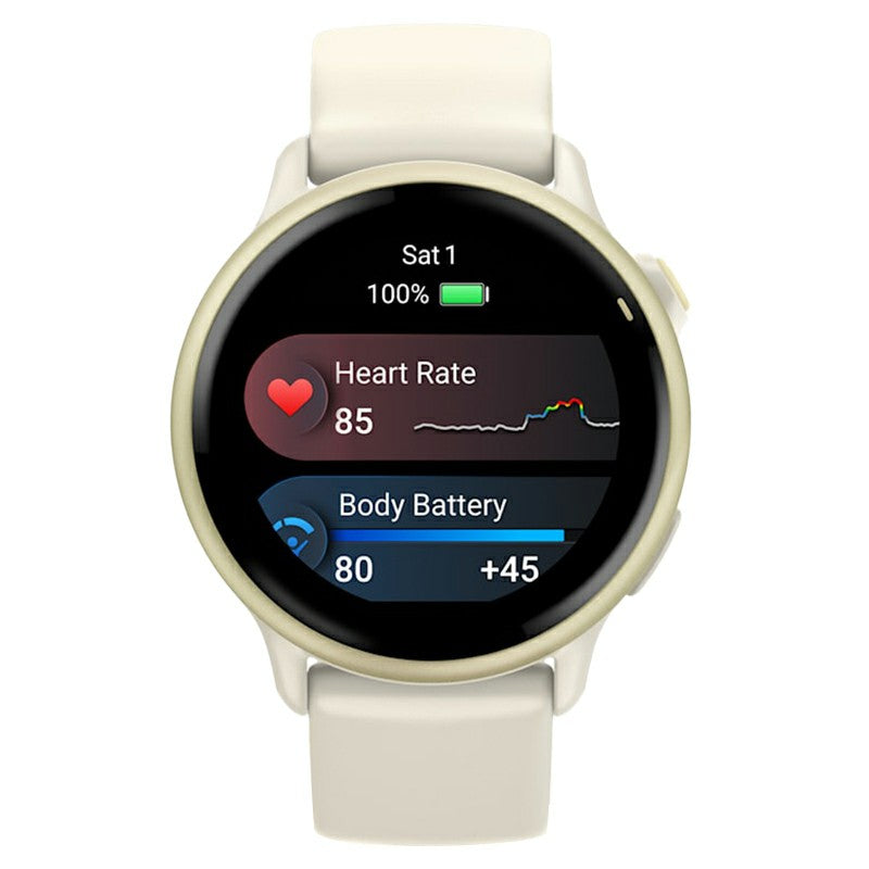 Garmin Vivoactive 6 42MM Smart Watch - Lunar Gold | 49-GAR-010-02985-01 from Garmin - DID Electrical