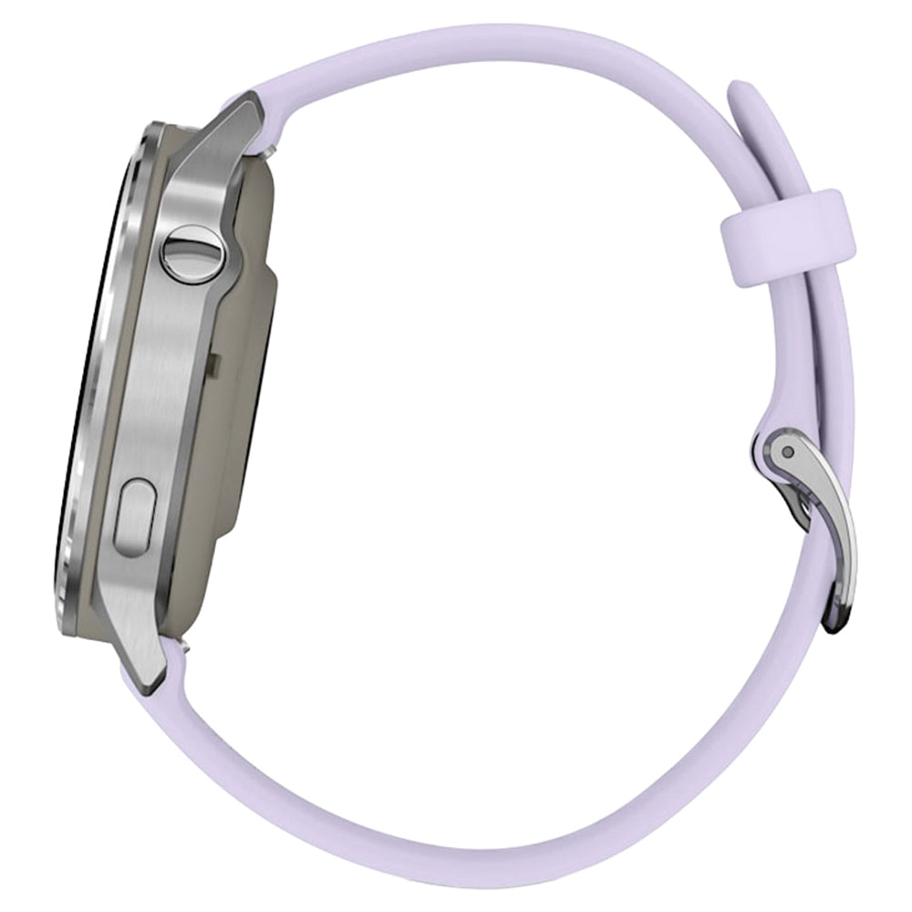 Garmin Venu 4 41MM Smart Watch with Periwinkle Silicone Band - Silver | 49-GAR-010-03013-01 from Garmin - DID Electrical