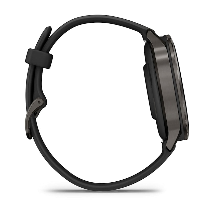 Garmin Venu 4 41MM Smart Watch with Black Silicone Band - Slate | 49-GAR-010-03013-02 from Garmin - DID Electrical